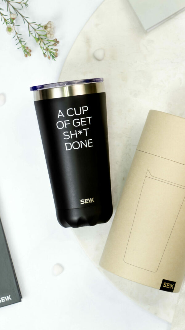 Thermos /coffee cup - a cup of get sh*t done 350ml - Image 2