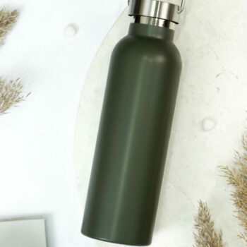 Water Bottle/Thermos - green 750ml