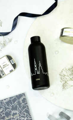 Water Bottle/Thermos - Riga skyline 500ml