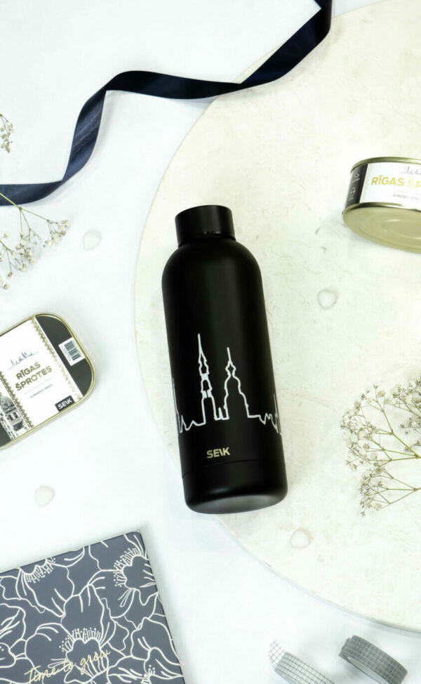 Water Bottle/Thermos - Riga skyline 500ml
