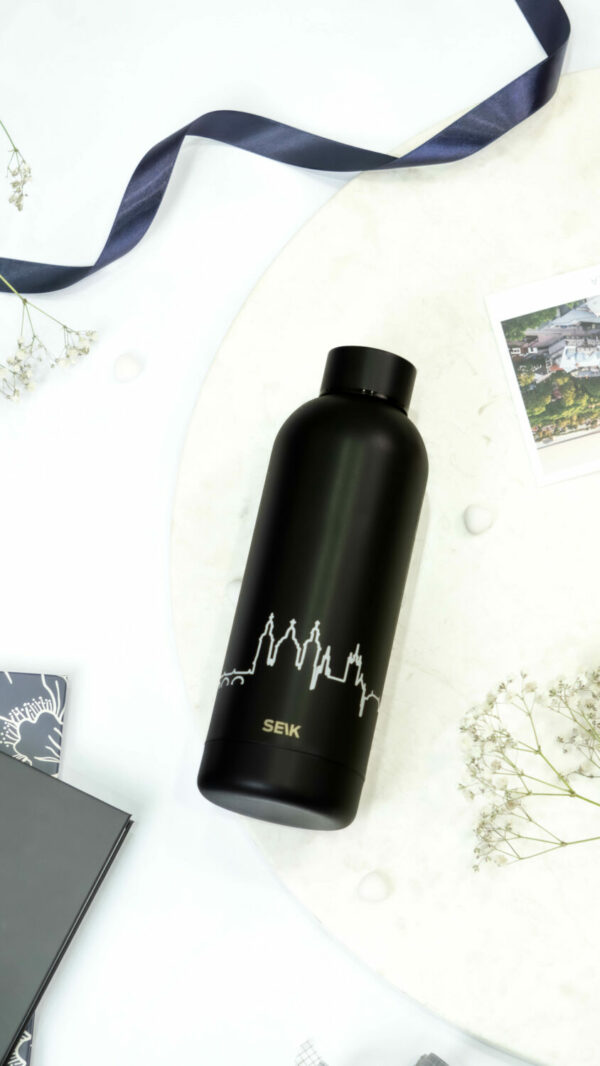 Water Bottle/Thermos - Prague skyline 500ml - Image 5