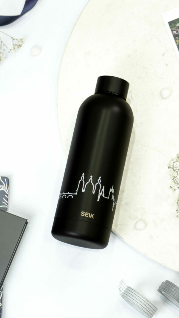 Water Bottle/Thermos - Prague skyline 500ml