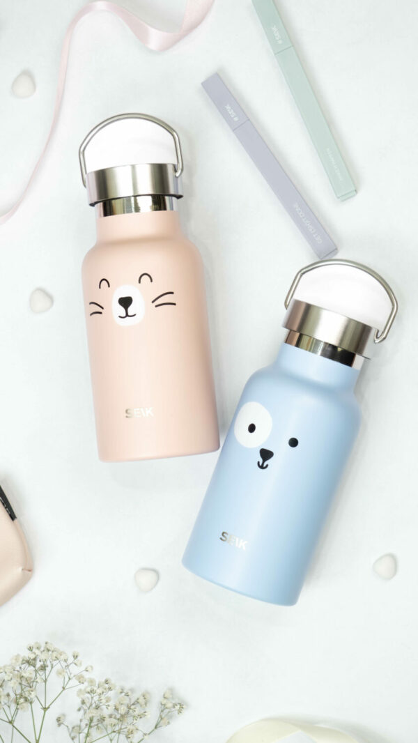 Water Bottle/Thermos - little kitty 350ml - Image 4