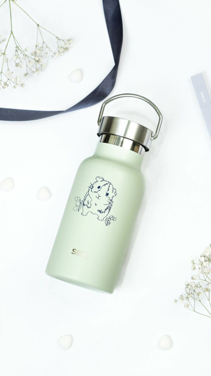 Water Bottle/Thermos - guinea pig 350ml