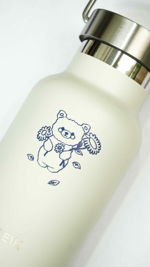 Water Bottle/Thermos - bear 350ml - Image 5