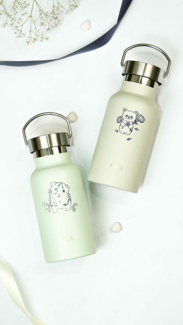 Water Bottle/Thermos - guinea pig 350ml - Image 2