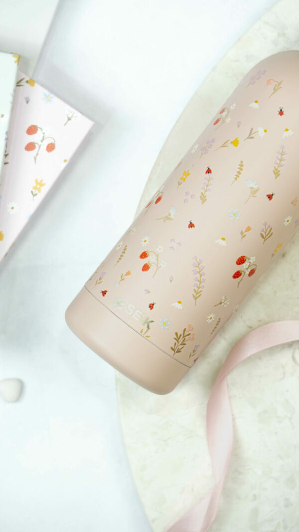 Water Bottle/Thermos - strawberries 500ml - Image 3