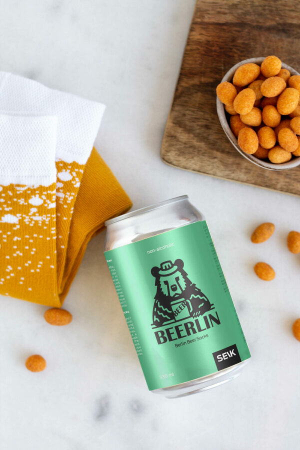 Beerlin - Berlin Beer Socks (Unisize for Men & Women 35-46)