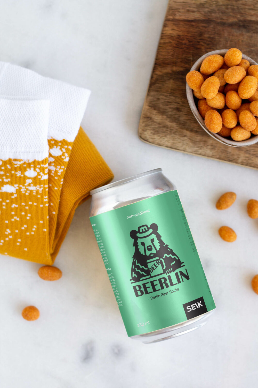 Beerlin - Berlin Beer Socks (Unisize for Men & Women 35-46)