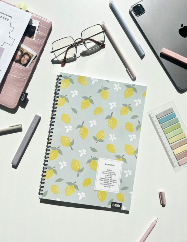 A4 Notebook with spiral binding  - reminders - Image 2