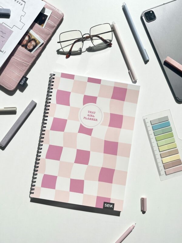 A4 Notebook with spiral binding  - that girl - Image 2