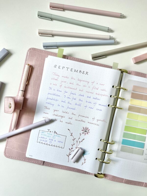 Happy pens - Highlight your adventures with pastel colors (6pcs) - Image 4
