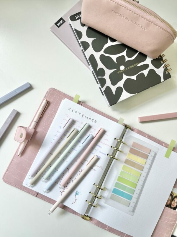 Happy pens - Highlight your adventures with pastel colors (6pcs) - Image 6
