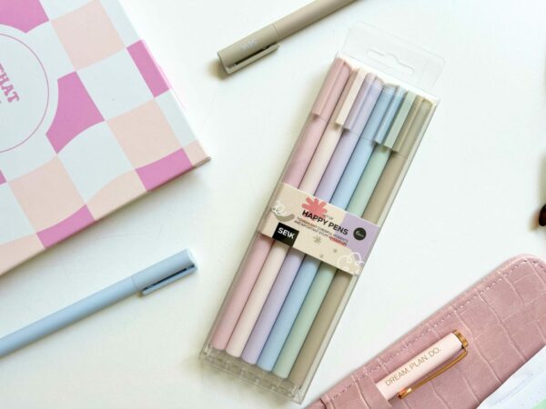 Happy pens - Highlight your adventures with pastel colors (6pcs) - Image 10