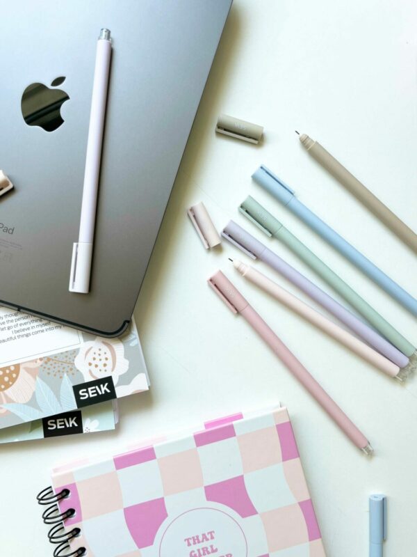 Happy pens - Highlight your adventures with pastel colors (6pcs) - Image 3