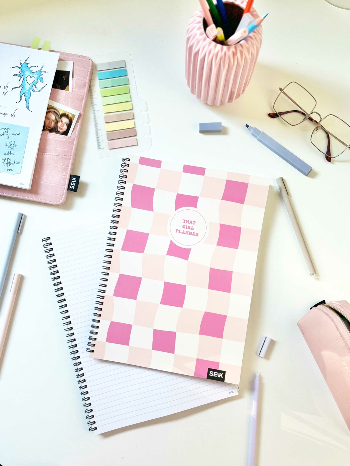 A4 Notebook with spiral binding  - that girl