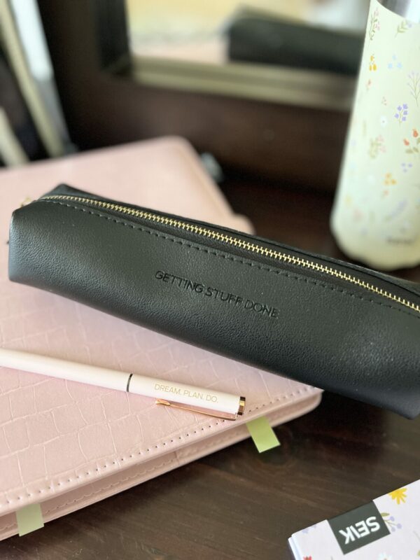 Pencil case - getting stuff done (black color) - Image 4