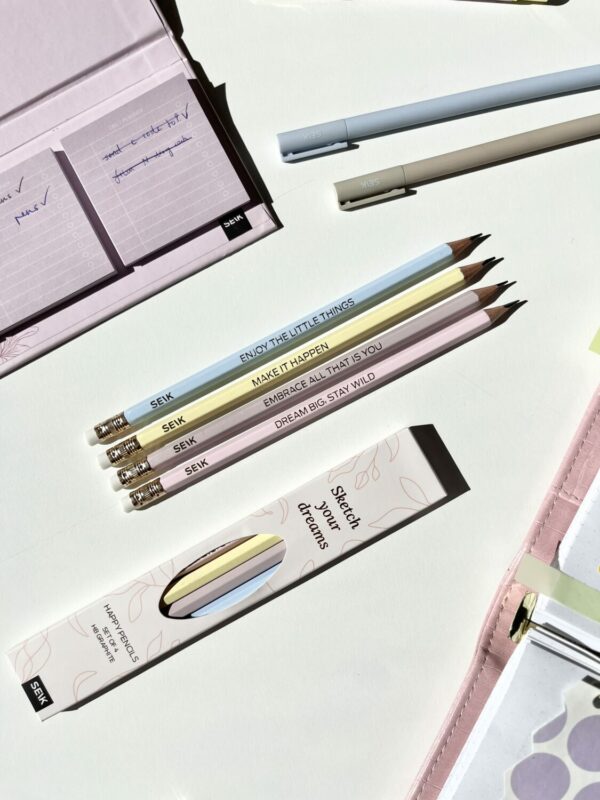 Happy Pencils - 4 pcs - Image 4