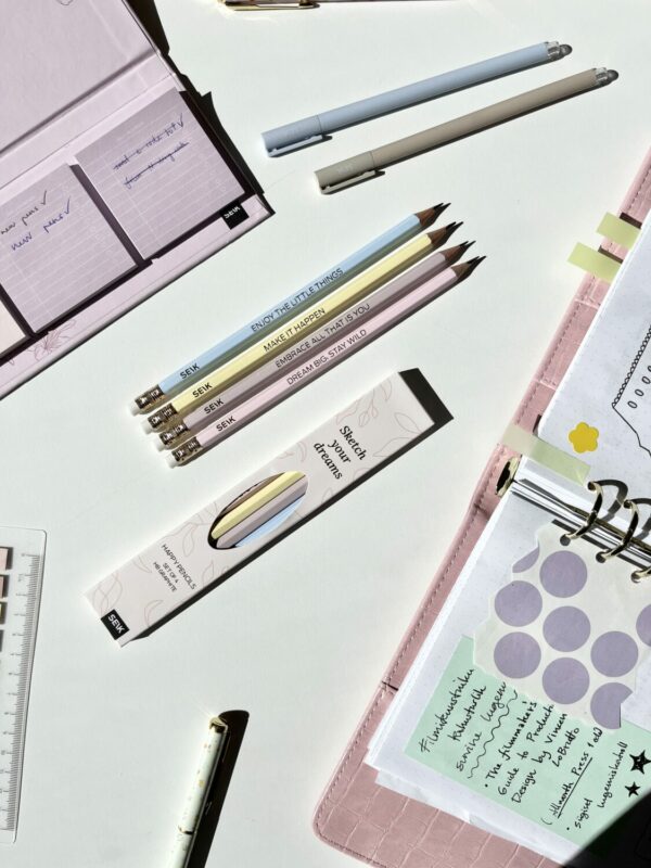 Happy Pencils - 4 pcs - Image 2
