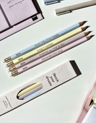 Happy Pencils - 4 pcs
