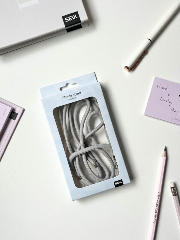 universal phone strap - sky blue - Image 3