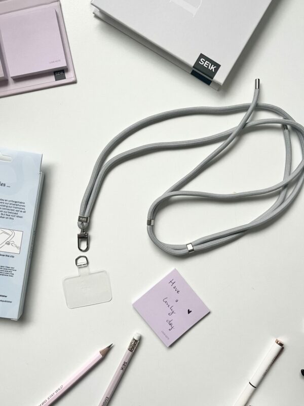 universal phone strap - sky blue - Image 6