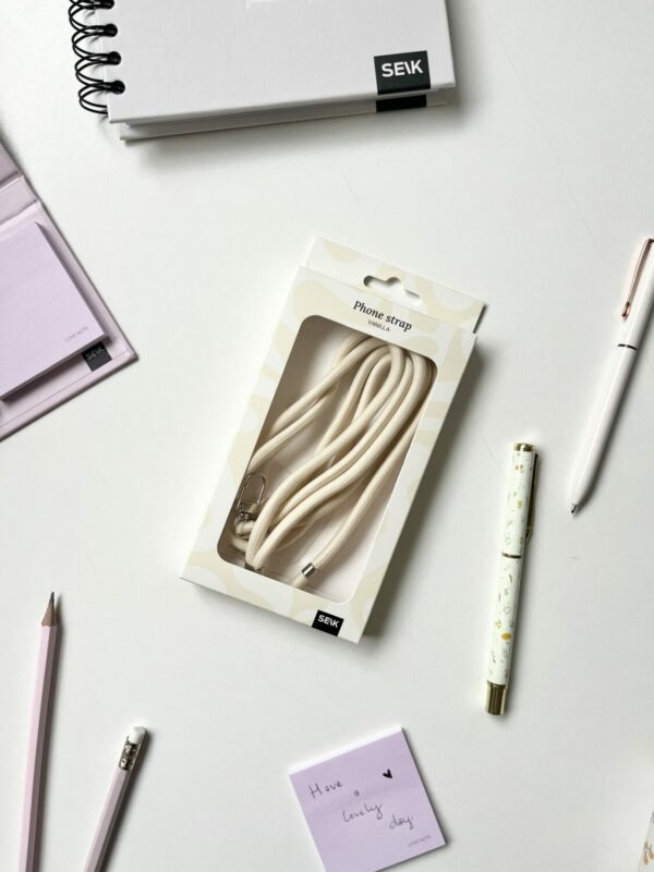 universal phone strap - vanilla (beige) - Image 2