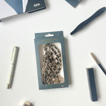 Universal Phone Strap - noir & gold glam