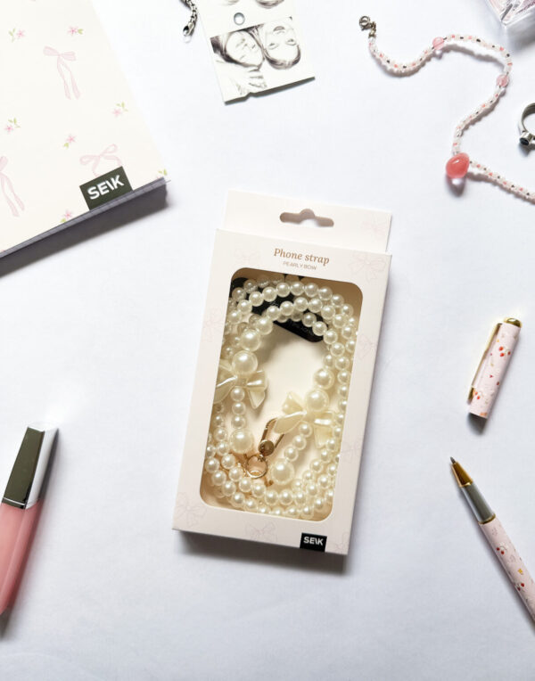 Universal Phone Strap - pearly bow - Image 6