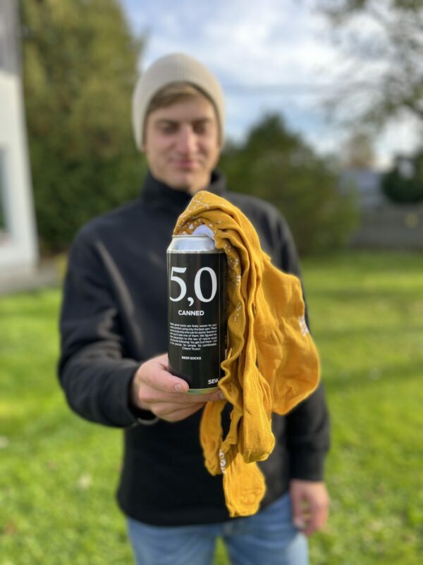 5,0 Canned Beer Socks (35-46) - Image 7