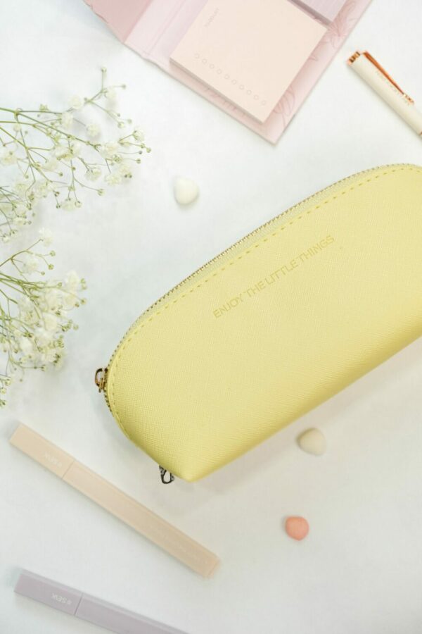 Pencil Case - Sunshine - Enjoy the little things (yellow color) - Image 9