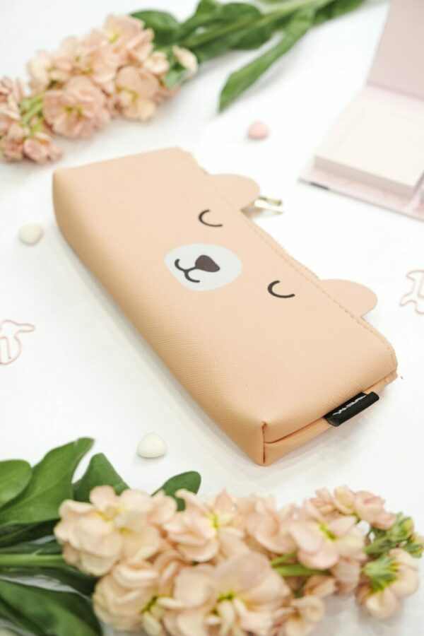 Pencil Case - happy bear (orange) - Image 3