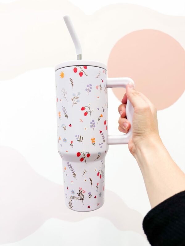 Tumbler - strawberries 1200ml - Image 4