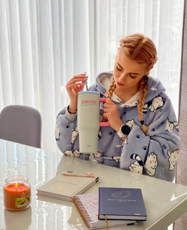 Tumbler - grow positive thoughts 1200ml - Image 6