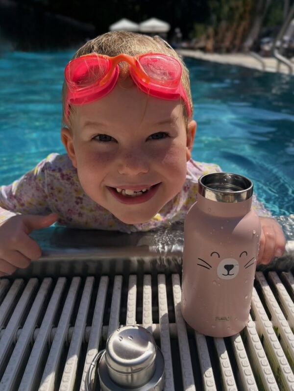 Water Bottle/Thermos - little kitty 350ml - Image 12