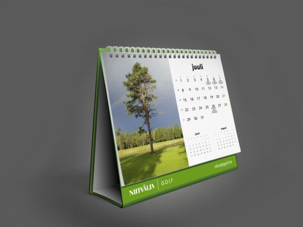 personalised table calendars with logo and branding - Image 3