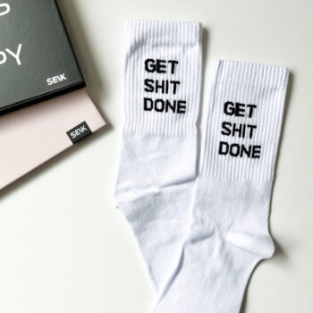 sport socks- get shit done (unisex 35-46)