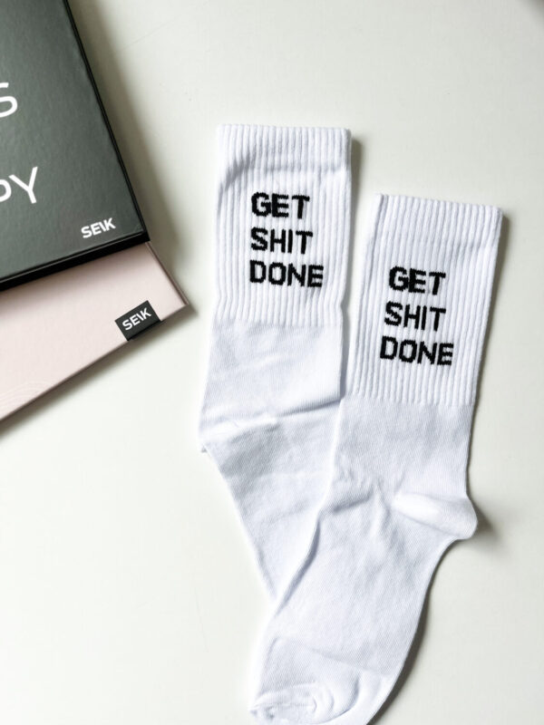 sport socks- get shit done (unisex 35-46)