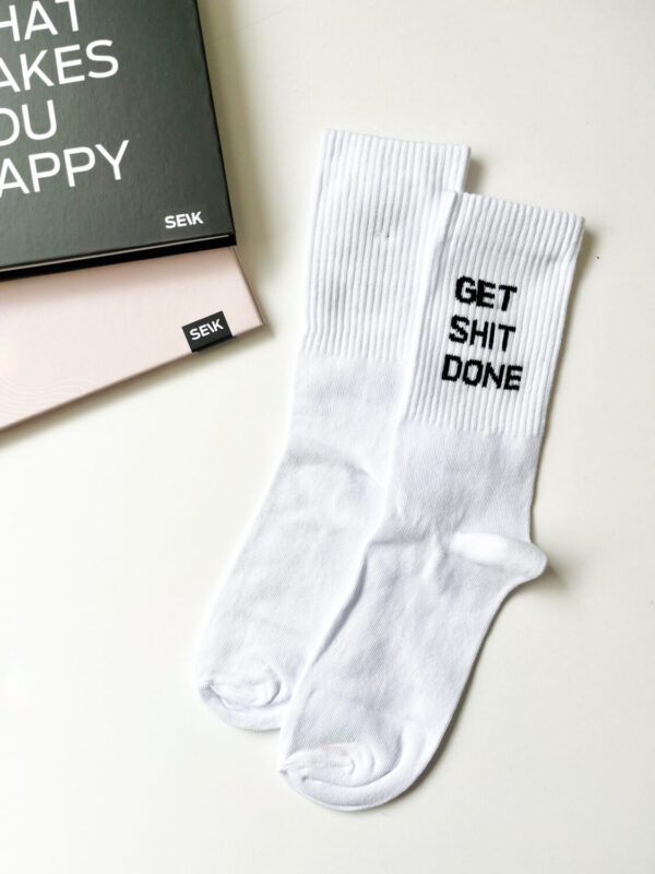 sport socks- get shit done (unisex 35-46) - Image 3