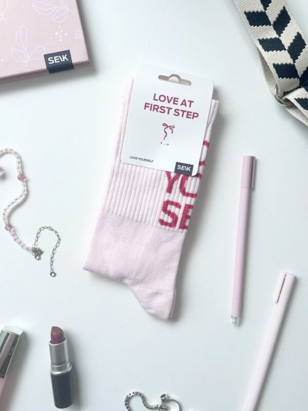 sport socks- love yourself (unisex 35-46) - Image 2