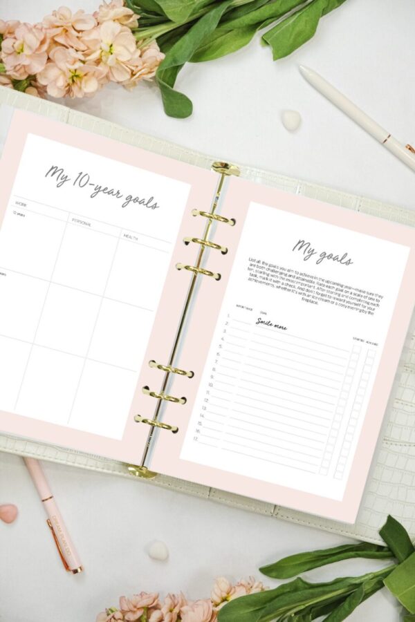 Happy Journal: Love for yourself inner pages