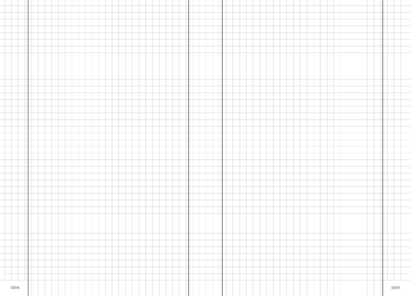 Squared notebook (12sh) - pixels - Image 2