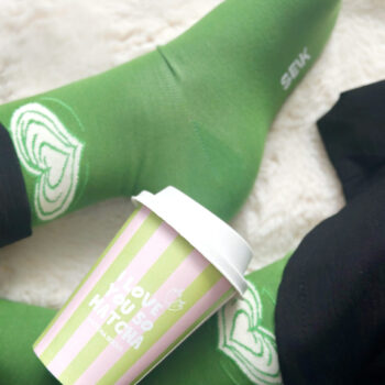 I love you so Matcha socks