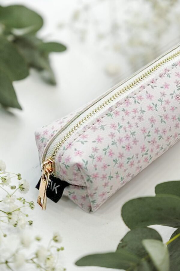 Pencil case with flowers- blossoms - Image 2