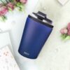 Coffee thermos mug - blue (350ml)