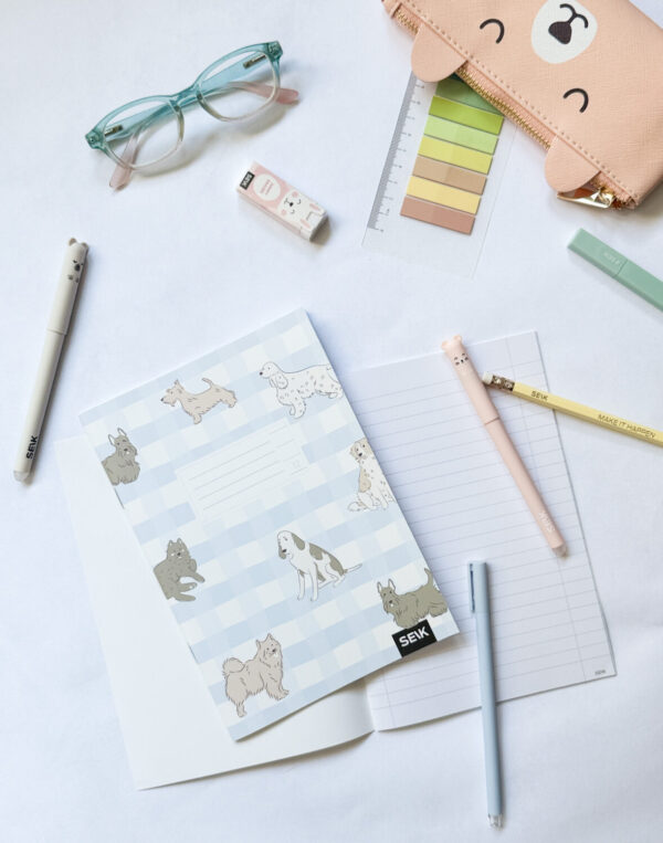 Lined notebook (12 sheets) - dogs - Image 3