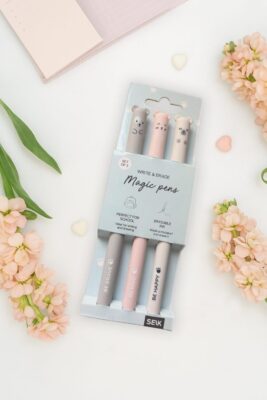 Eraser pens (3 pieces)