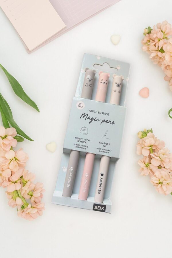 Eraser pens (3 pieces)
