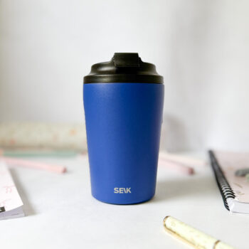 Coffee thermos mug - blue (350ml)