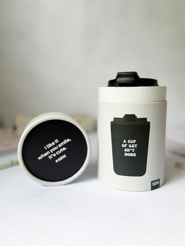Coffee thermos mug - get sh*t done (350ml) - Image 5